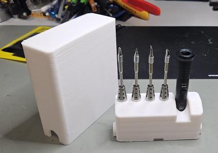 TS80P TS80 Case 4 Tips Stand