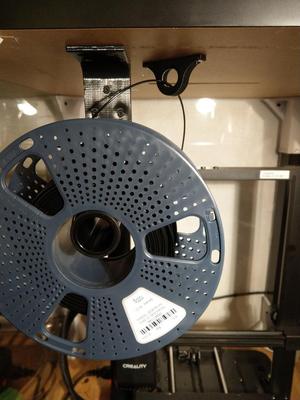 Ender 3 Upside Down Filament Spool Holder