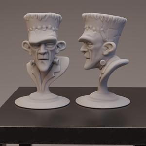 Frankenstein bust