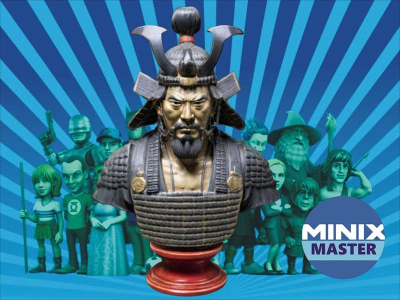 bust of samurai