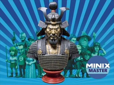 bust of samurai