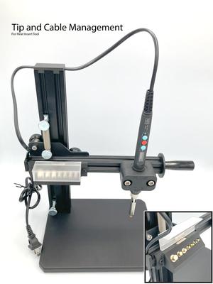 Heat Press Machine Integrated Tip and Cable Management