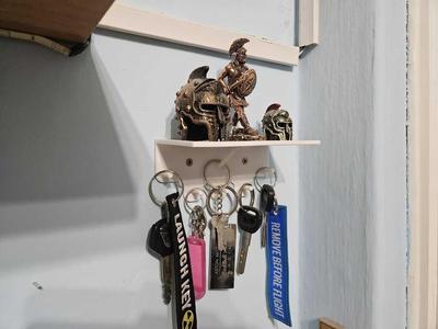Key Holder with a small shelf