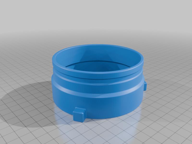 Adaptor ring for Sambesigroup's “Flash2Softbox” light shaper on Bowens-style flashes