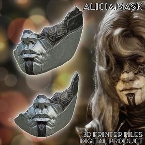Alicia Mask Clair Obscur Expedition 33