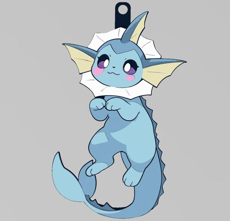 VAPOREON KEYCHAIN (POKEMON)