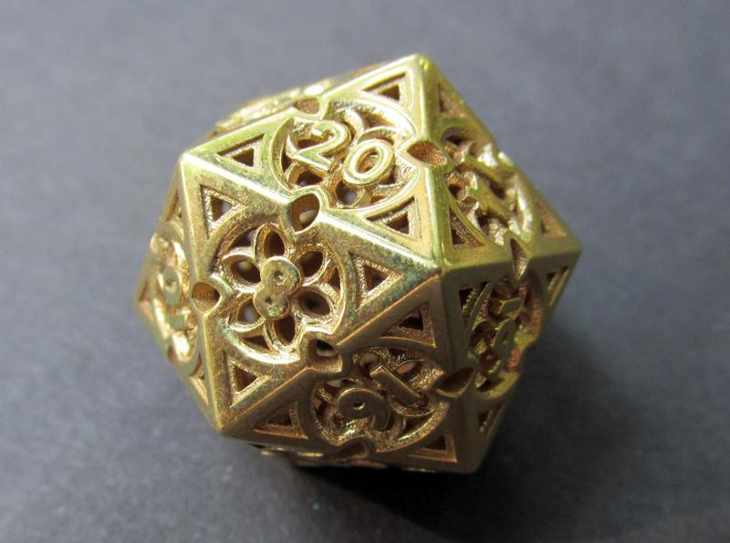 Gothic Rosette d20 