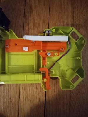 Nerf Ravenfire swappable pusher for half length and full length darts