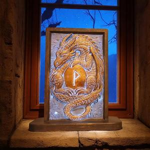 Dragon Rune Light Box