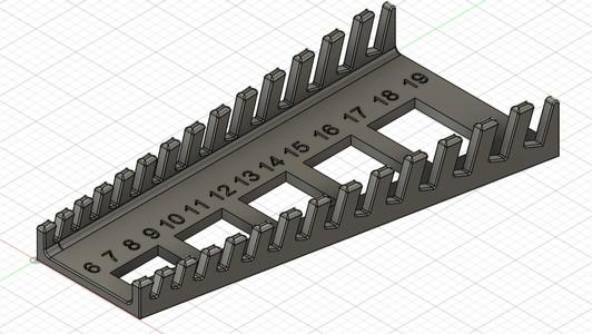 Wrench Holder Metric