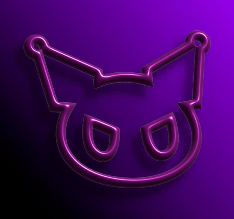 Kuromi choker / pendant