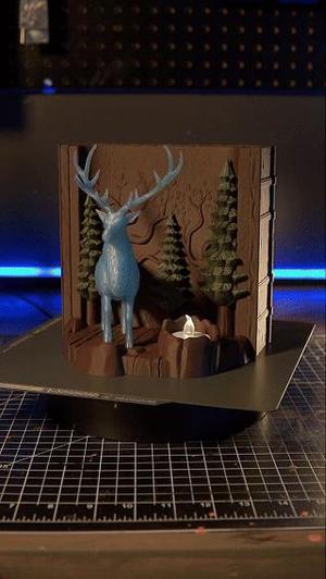 Stag Book Nook – Prongs Inspired
