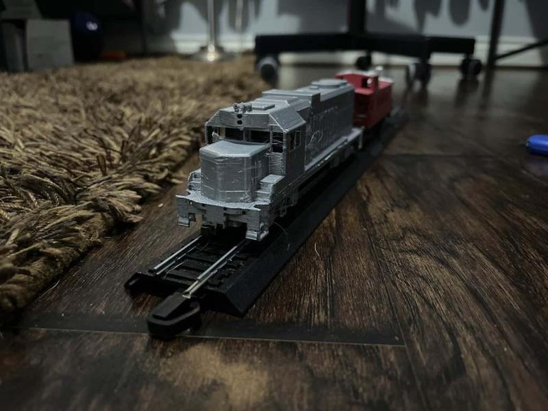 HO Scale Dummy Locomotive (High Nose EMD GP18/ GP38)