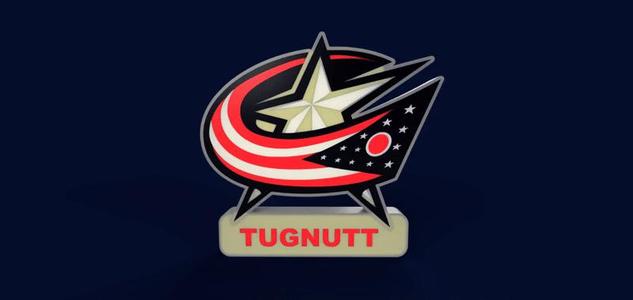 Columbus Blue Jackets Sign – LED Strip Compatible