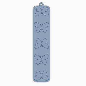 Butterfly Bookmark 4.stl