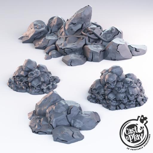 Skulls and Rocks