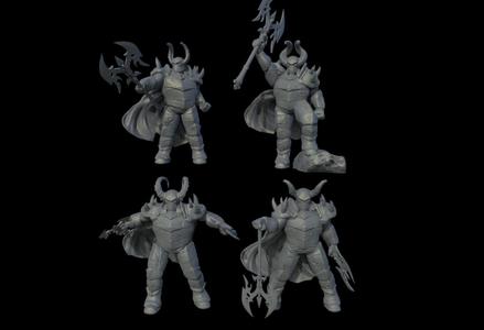 Chaos warriors with axe