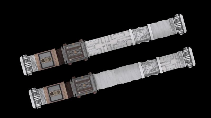 Star Wars Jedi: Fallen Order - Duty and Resolve Lightsaber (Game Model)