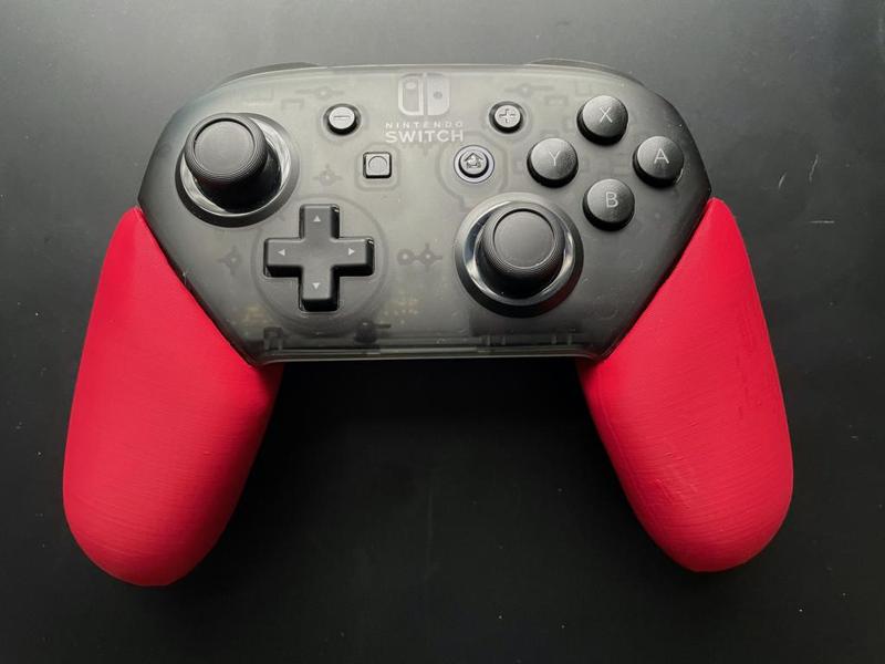 Switch Pro Controller Grips - Enlarging Modification