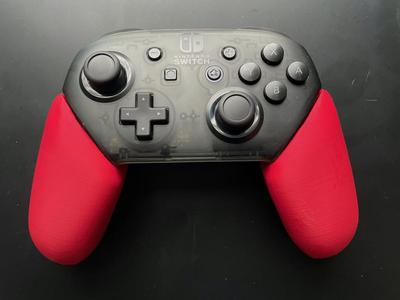 Switch Pro Controller Grips - Enlarging Modification