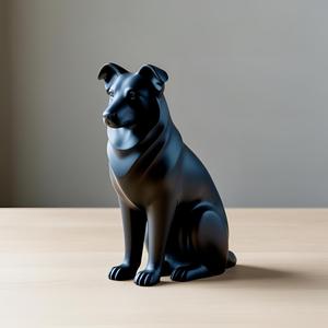 Australian Shepherd Sculpture, Shepherd Statue