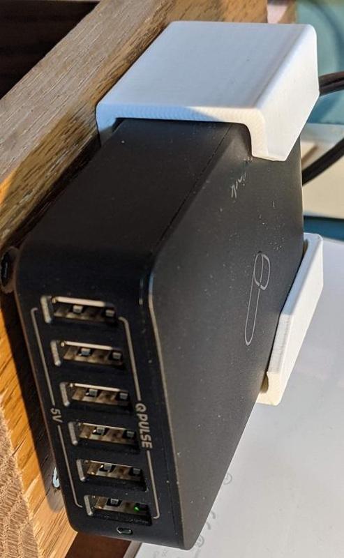 Topvork USB Charger 60W Holder Mount
