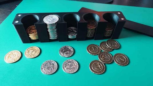 Coin Holder for DnD (or other board games)