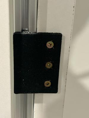 20 x 20 Aluminum Extrusion - End mounting brackets