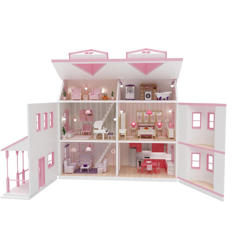 Dollhouse model doll house for girls