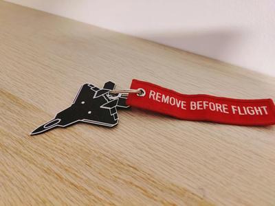 F22 Raptor Keychain
