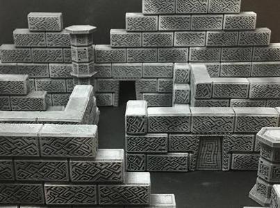Modular Cyclopean Ruins (15mm scale)
