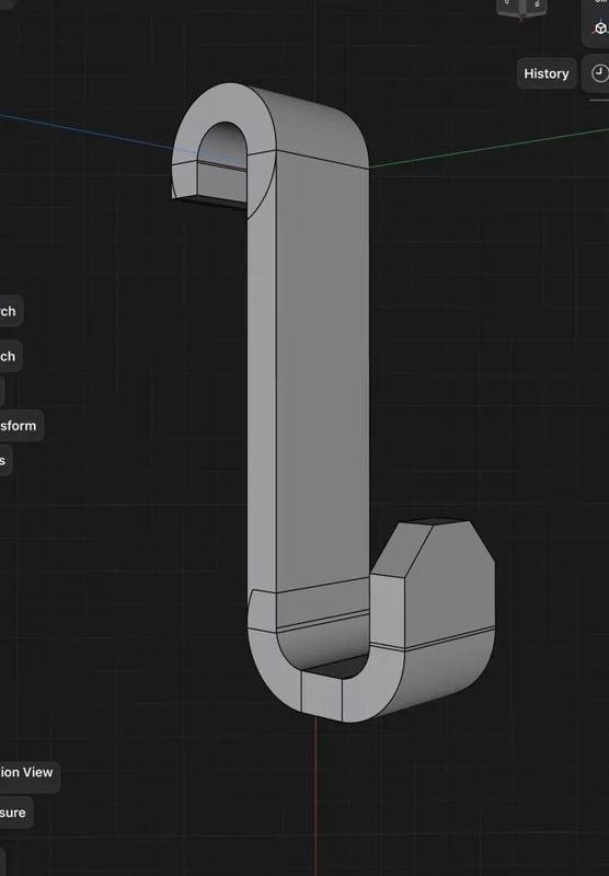 Toolbox Coat Hook S Shape