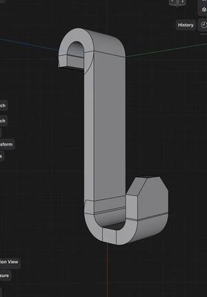 Toolbox Coat Hook S Shape