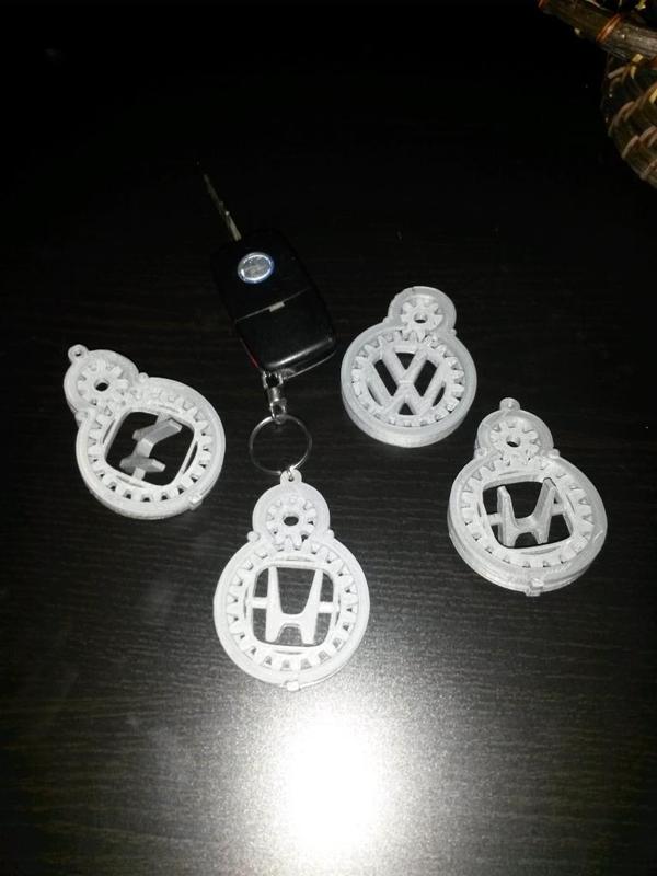 HONDA GEARS KEYCHAIN!