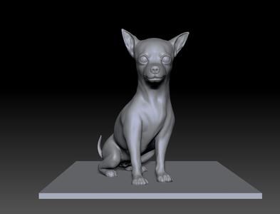Sculpture of Chihuahua