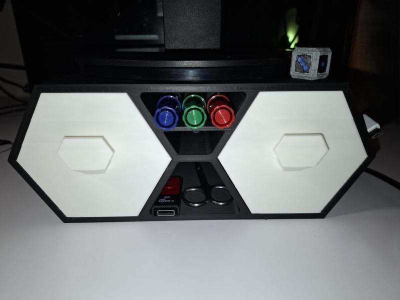 Honeycomb Stackable Monitor Riser With Drawers