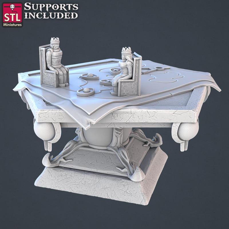 Royal Court Map Table