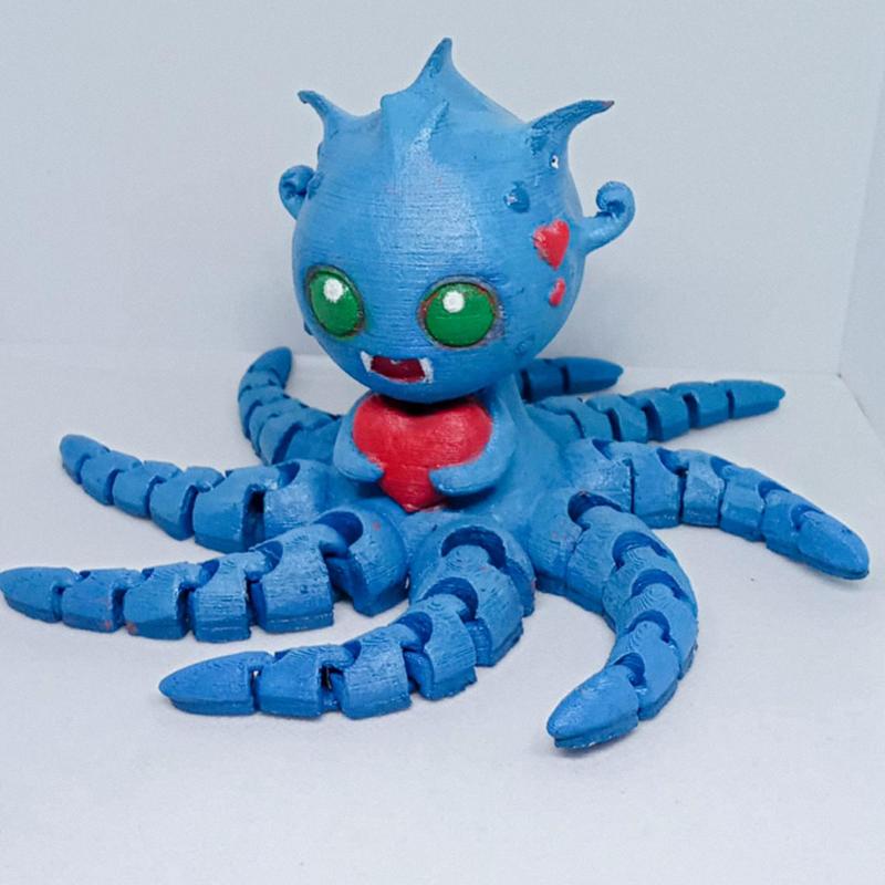 LovePus – The Valentine Flexi Octopus