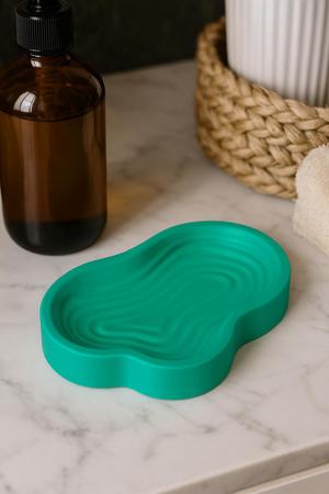 Wavy Soap Dish – Organic Modern Bathroom Decor