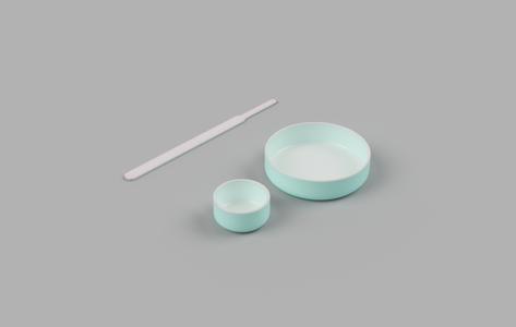 Small quantity epoxy mixing kit