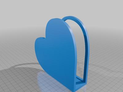 Heart Shaped Napkin Holder (Valentines Day)