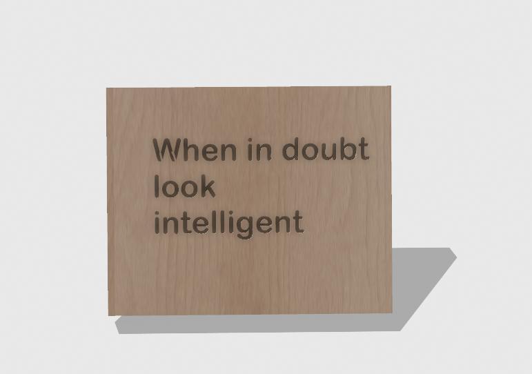Desk Sign