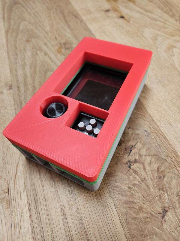 Case for HackRF Portapack with 5x3mm Neodym Magnets