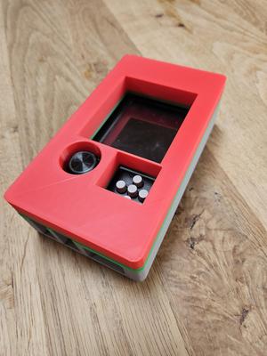 Case for HackRF Portapack with 5x3mm Neodym Magnets