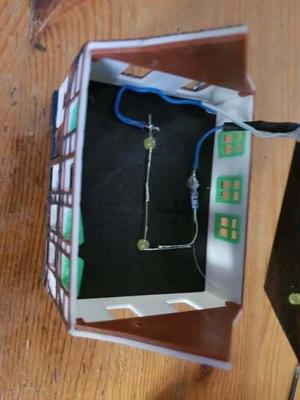 Interior lights for Fachwerkhaus (half-timbered house) 1/87 H0 