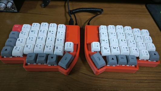 Simple Lily58 Case