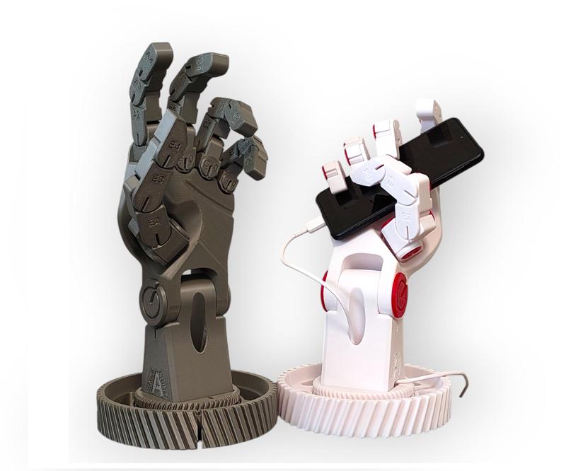 Poseable Robot Hand (Right Hand) (PLA)