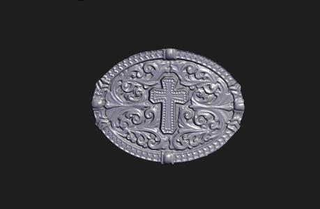 Belt Buckle - 3D Scanned by Revopoint POP 3 Plus