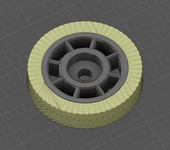 Cart wheels & TPU tires   