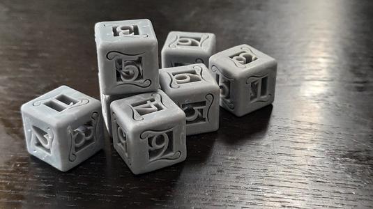 D6 Dice hollow